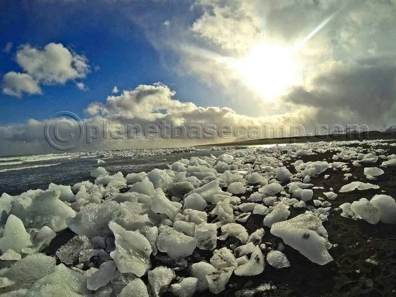 Glacier Lagoon Diamond Beach Iceland