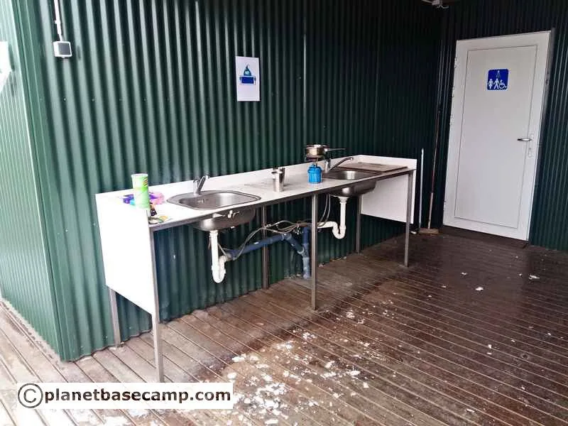 Husavik Campsite Facilities - Iceland