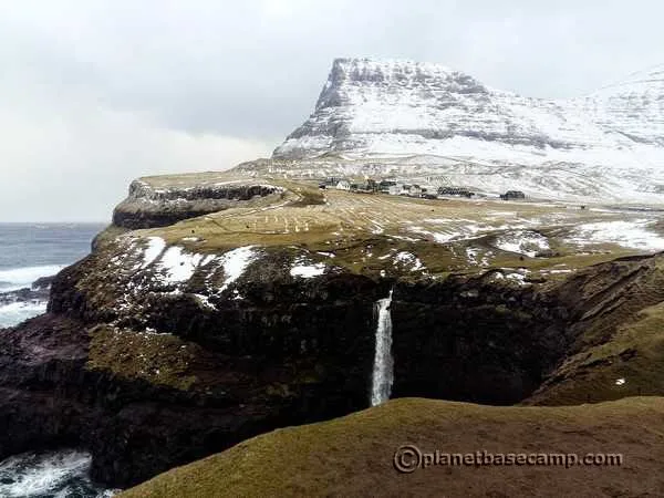 Gásadalur - Mulafossur Waterfall - Faroe Islands