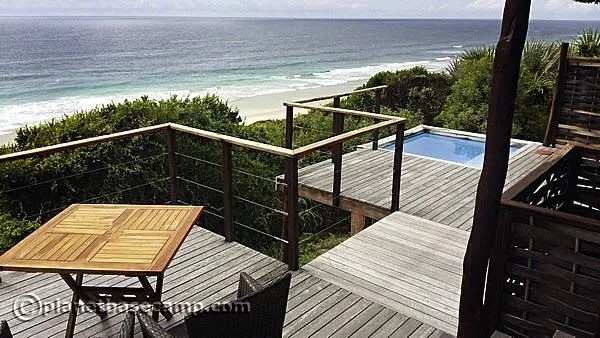 Massinga Beach Lodge - Bedroom Porch