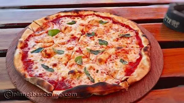 Mozambique - Pizza With Fresh Basil