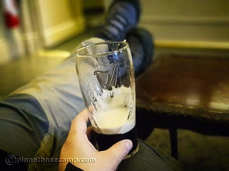 Pint at Giant's Causeway Hotel