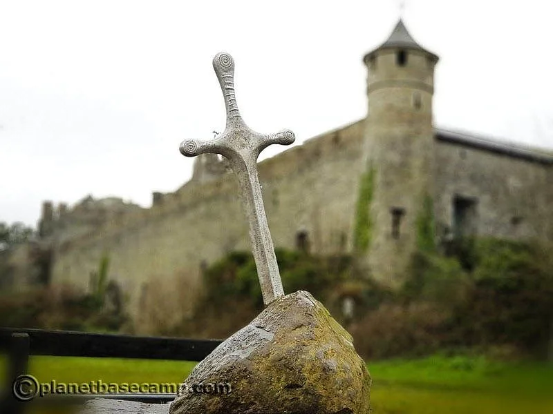 Cahir Castle - Sword In The Stone