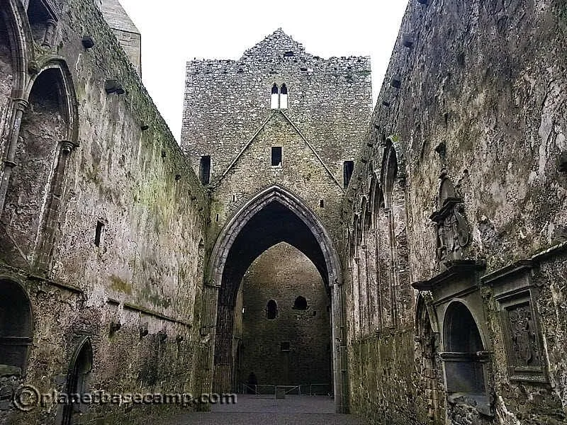 Rock of Cashel - Inside