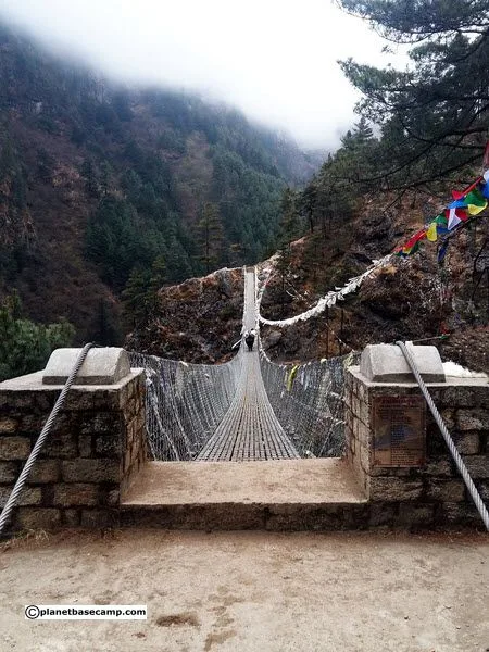 Everest Base Camp Trek - Hanging Bridge