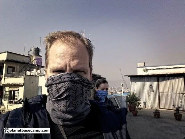 Kathmandu Air Pollution - Wear A Buff