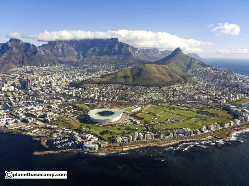 Cape Town From The Sky
